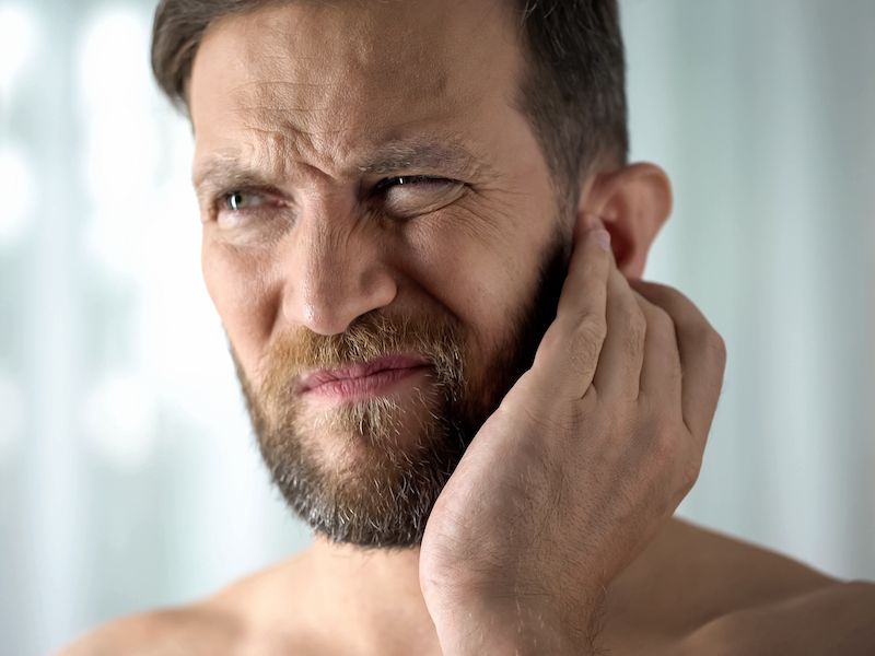 صدای ضربان در گوش