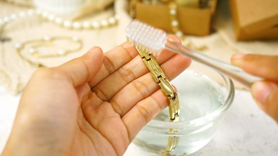 تمیز کردن طلا