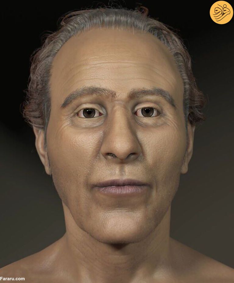 چهره فرعون پس از 3200 سال بازسازی شد!